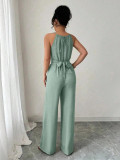 Women Halter Neck Jumpsuit