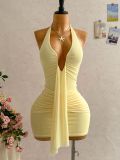 Women Summer Mesh Sexy Dress