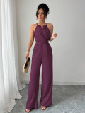 Women Halter Neck Jumpsuit