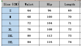 Women Spring Summer Ripped Embroidered Wide-Leg Denim Capri Pants