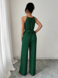 Women Halter Neck Jumpsuit