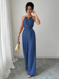 Women Halter Neck Jumpsuit