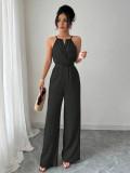 Women Halter Neck Jumpsuit