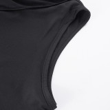 Women Sexy Mesh Slash Shoulder Hollow-Out Patchwork Bodycon Dress