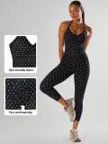 Women's Seamless Sports Running Fitness Two-Piece Set