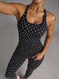 Women's Seamless Sports Running Fitness Two-Piece Set