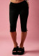 Autumn Women's Y2K High-Waist Slim Fit Butt Lift Side Split Capri Pants