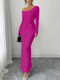 Women Slit Bodycon Dress