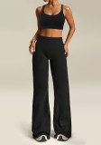 Women Summer Yoga Top and Pant Running Fitness Casual Two-Piece Set