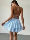 Women Backless Dress