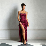 Women Summer Spaghetti Strap Formal Party Dress