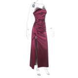 Women Summer Spaghetti Strap Formal Party Dress