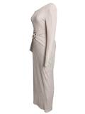 Women Slit Bodycon Dress