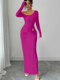Women Slit Bodycon Dress