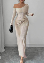 Women Slit Bodycon Dress