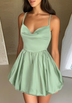 Women Summer Backless Lace-Up Dress Women Summer Backless Lace-Up Dress