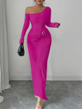 Women Slit Bodycon Dress