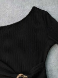 Women Slit Bodycon Dress