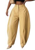 Career Casual Loose Wide-Leg Pants