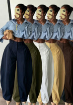 Career Casual Loose Wide-Leg Pants Career Casual Loose Wide-Leg Pants