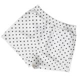 Women's Long Sleeve Polka Dot Jacket & Shorts Two-Piece Set