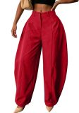 Career Casual Loose Wide-Leg Pants