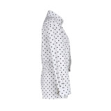 Women's Long Sleeve Polka Dot Jacket & Shorts Two-Piece Set