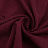 Women Summer Casual One-Shoulder Short-Sleeve Ribbon Hollow-Out Dress