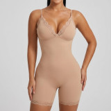 Women Lace Lace Sexy Basics Suspender Bodycon Bodysuit