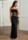 Women Spring Summer lace Patchwork Sexy Maxi Dress