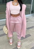 Women Autumn/Winter Three-Piece Vest Trousers and Jacket