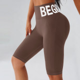 Women Running Fitness Yoga Shorts