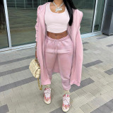 Women Autumn/Winter Three-Piece Vest Trousers and Jacket