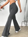 Women Stretchy Bell Bottom Trousers