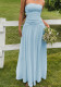 Women summer Strapless Holidays dress