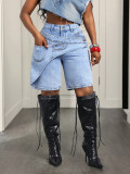 Women Casual Women Denim Shorts