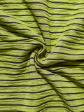 Summer Women's Holiday One-Shoulder Striped Crop Top & Bodycon Skirt Two-Piece Set