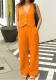 Summer Women's Career Sleeveless Button Front Blazer Vest & Wide Leg Pants Casual Two-Piece Set