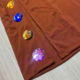 Women Multi-Color Halter Neck Dress