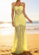 Women Autumn Sexy Lace Halter Neck Strap Dress Beach Holidays Maxi Dress