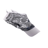 Women Satin Print Square Hat Sunshade Lace-Up Baseball Cap Printed Headband