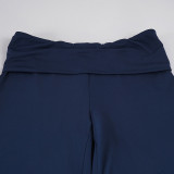 Women's Casual Solid Color Lace Trim Cami & Loose Mid-Length Shorts Two-Piece Set