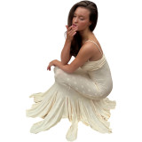 Summer Women's Sexy Slim Fit Strap Mermaid Dress
