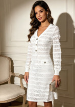 Women Sexy Autumn V-neck Color Long-Sleeve Dress Women Sexy Autumn V-neck Color Long-Sleeve Dress