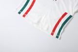 Women Summer Print V-Neck Crossover Lace-Up T-Shirt and Shorts Two-Piece Set