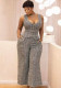 Women Summer Vest and Pants Two-Piece Set