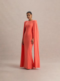 Plus Size Women Pleated Round Neck Elegant Solid Bodycon Dress
