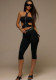 Women Halter Neck Stretchy Beaded Top and Pant