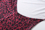 Women Summer Print Halter Neck Backless Jumpsuit
