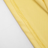 Women Autumn Solid Casual Sleeveless Backless Halter Fishtail Dress